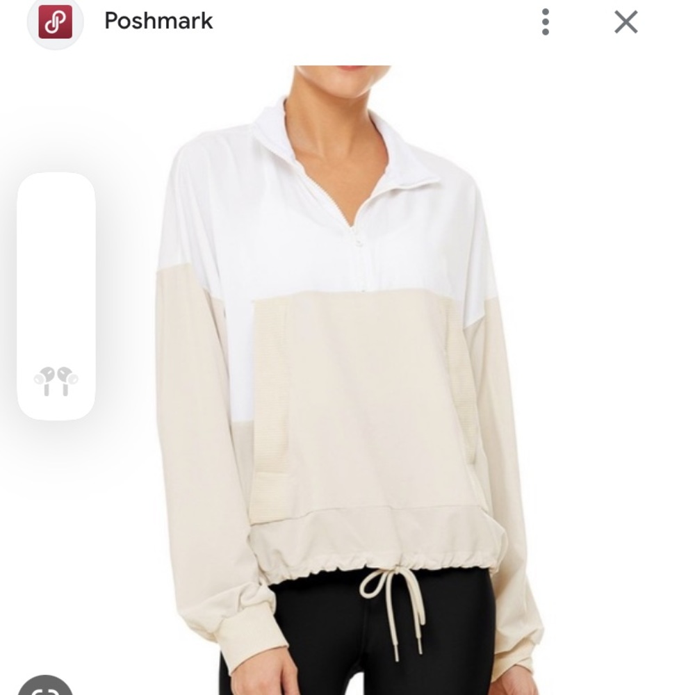 Alo yoga city girl pull over XS